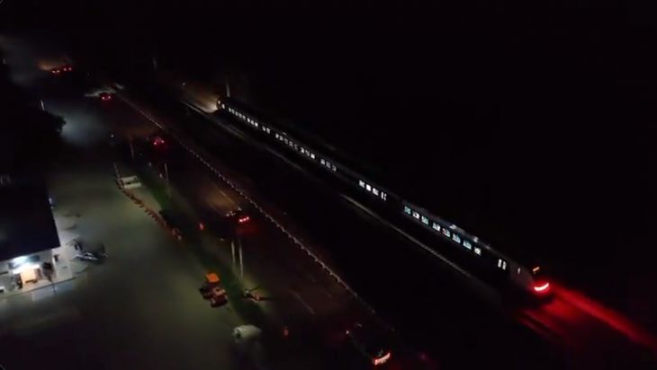 Arriba a Cancún el Tren Maya, tras su primer recorrido de prueba